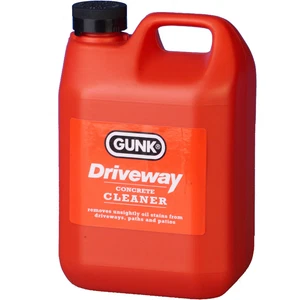 Gunk Driveway Cleaner Oil Stain Remover Garage Floor Paths Patio Cleanse 2 Litre - Picture 1 of 1