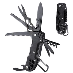 Survival Gadgets Taschenmesser Klappmesser 14 IN1 Multitool Werkzeug für Papa - Bild 1 von 9