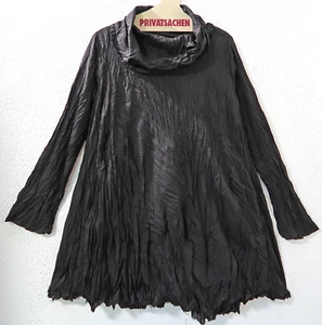 OGGETTI PRIVATI Crash Tunica casual 46-48-50-52 Egyptcotton FRESCA nera - Foto 1 di 3