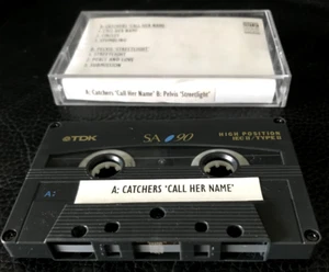 Catchers Pelvis Setanta Split 1998 indie Pre Release Advance Promo Tape Cassette - Picture 1 of 3