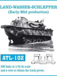 Friulmodel - Pistas de tanque de metal para tractor Land Wasser 1/35 - ALT102 - Imagen 1 de 1
