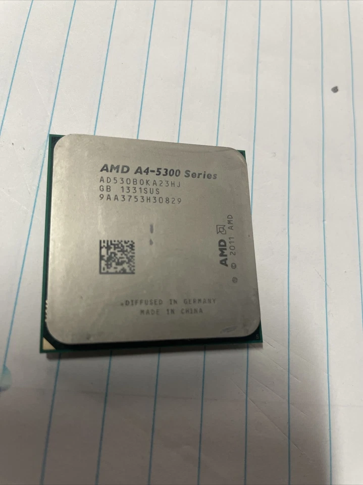 Procesador AMD A4-5300 3,4 GHz doble núcleo (AD5300OKHJBOX) Foto 1 de 1