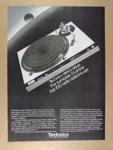 1980 Technics SL-1600 Mk2 Turntable vintage print Ad - Picture 1 of 1
