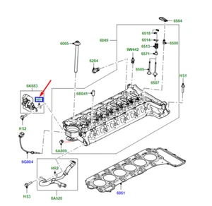 LR RANGE ROVER VELAR L560 Right Coolant Outlet Tube O-Ring LR165690 NEW GENUINE - Picture 1 of 2