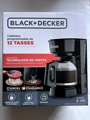 Black & Decker CM0915BKD Coffee Maker, Black, 12-Cup - Quantity 1 - Image 1 of 4