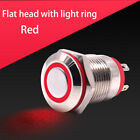 12Mm Metal Push Button Switches Latching Momentary On/Off Illuminated Waterproof