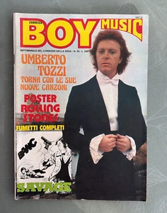 CORRIER BOY IL NUOVO CORRIERE DEI RAGAZZI SETTIMANALE N.20-1979 ROLLING STONES - Imagen 1 de 2