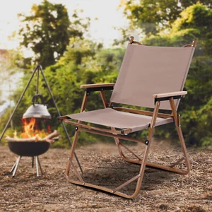 Folding Camping Chair 600D Oxford Fabric+Aluminum Outdoor Hiking Chair Furniture - Picture 1 of 44