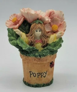 Flutter Blossom Family "Poppy" "Take Time To Play" #1E/108 By Linda Grayson - Picture 1 of 8