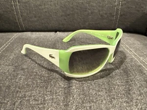 Lacoste Men Sunglasses LA12602WH 63-15-120 Green White Glasses! ~ Fast Shipping! - Picture 1 of 9