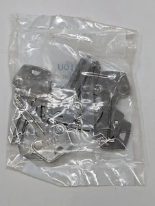 Bag of 10 Ilco Sargent S4 1010U 5 Pin Key Blanks, Nickel Plated Brass - Picture 1 of 2