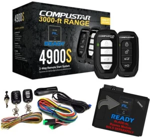 Compustar CS4900-S 4900S 2-way Remote Start and Keyless Entry System - Picture 1 of 9