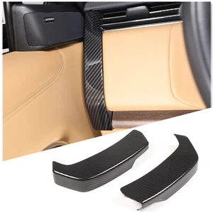 ABS Carbon Dashboard Side Panel Styling Trim Cover For Range Rover Vogue 2023+ - Picture 1 of 13