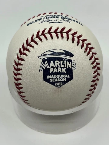 Miami Marlins Park Inaugural Season 2012 Official MLB Rawlings Baseball *A Cover