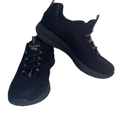 Zapatillas deportivas con cordones SKECHERS Dual-Lite negras brillantes para mujer talla: 8 Foto 1 de 4