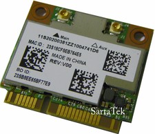 Lenevo 20200381 Broadcom BCM94352HMB a/b/g/n/ac Wireless bluetooth 4.0 PCIe Half