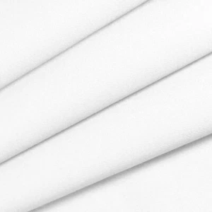 CLEARANCE White 100% Natural Cotton Woven Soft Handle Quality Fabric Material - Picture 1 of 3