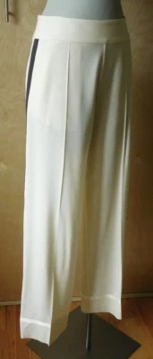 Nuevo con etiquetas Pantalón Esmoquin Maison Martin Margiela Lana Marfil Pierna Ancha Talla 40 4 $755  Foto 1 de 4