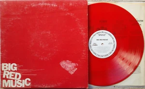 Big Red Music by Various Artists (W/L Promo Red Vinyl LP, 1978, Columbia) EX/G+ - Picture 1 of 2
