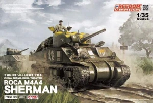 Freedom 1/35 WWII ROCA M4A4 Sherman China BURMA INDIA THEATER - Picture 1 of 3