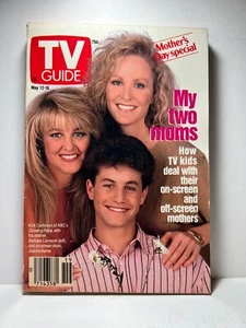 TV Guide 1990 May 12-18 Kirk Cameron him mom and Joanna Kerns Growing Pains - Imagen 1 de 4