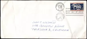 US - 1959 - 4 Cents St. Lawrences Seaway Issue # 1131 Legal Size First Day Cover - Picture 1 of 1