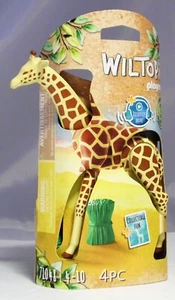 PLAYMOBIL 71048 Wiltopia - giraffa fascio di erba mucchio di feci carta di conoscenza animali NUOVO - Foto 1 di 3