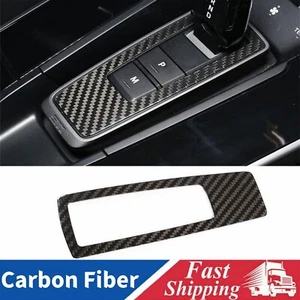 Dry Carbon Fiber Car Center Gear Panel Cover Trim For Porsche 911 992 2019-2022 - Picture 1 of 7