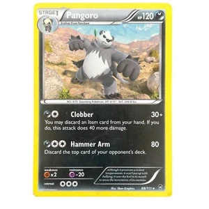 Pokemon Card Pangoro Stage 1 68/111 2014 Holo Rare Furious Fists - Picture 1 of 6