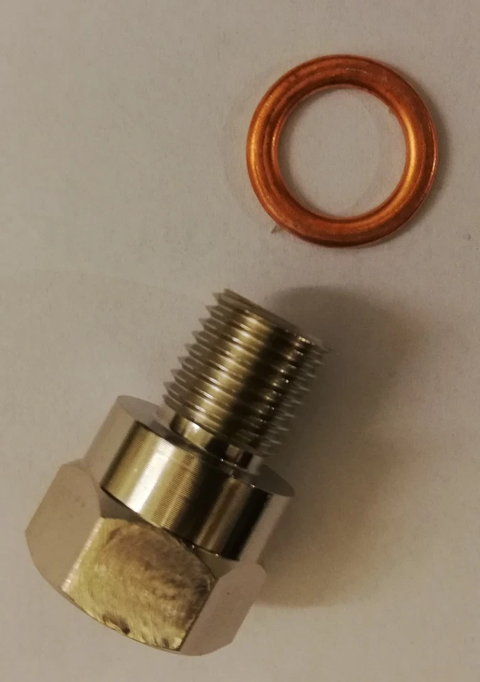 Compression Tester Spark Plug Adaptor 12 mm - Image 1 of 1