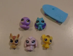 Littlest Pet Shop LPS Teensies Micro Pets Lot 13 ~ Assorted Pets + Skateboard - Picture 1 of 2