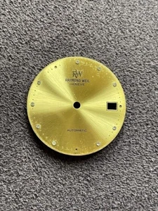 RAYMOND WEIL Diamonds Dial Age 2892 Automatic Condition And Measures IN Photo - Picture 1 of 3