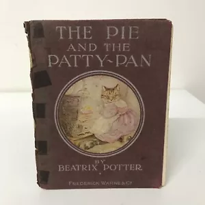 Beatrix Potter The Pie and the Patty-Pan Book Early 1900s Antique Vintage - T21 - Picture 1 of 16