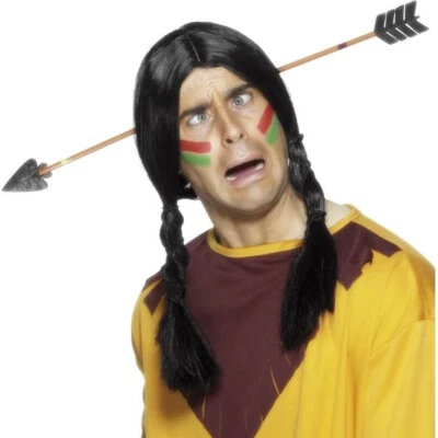 SMIFFYS INDIANER HAARREIF PFEIL DURCH KOPF # Karneval Halloween Indianerin Kostüm Party