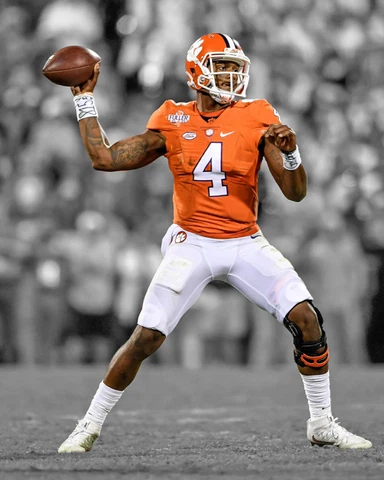 Clemson Tigers DESHAUN WATSON Glossy 8x10 Spotlight Photo College Print Poster Cover