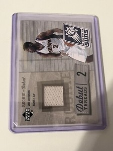 2005-06 Upper Deck Joe Johnson Rookie Debut Threads Patch #DT-JJ Suns