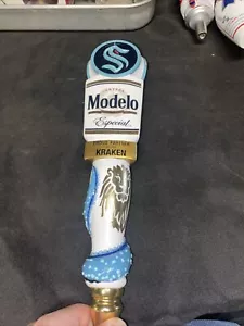 Modelo Especial Beer Tap Handle SEATTLE KRAKEN! Brand New - Picture 1 of 6
