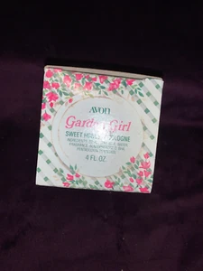 Avon GIRL GARDEN Figurine SWEET HONESTY COLOGNE decanter W free shipping - Picture 1 of 4