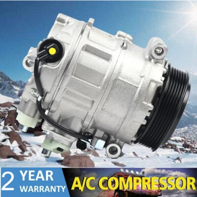 For Mercedes Benz S430 S500 E320 E350 C230 C240 CL500 A/C AC Compressor W/Clutch - Image 1 of 4