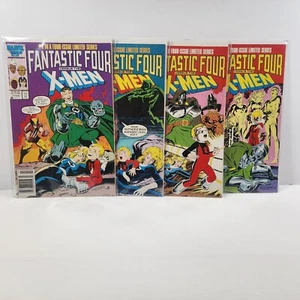Fantastic Four Versus The X-Men #1-#4 1986 Marvel Comic Books Mini Series - Picture 1 of 5