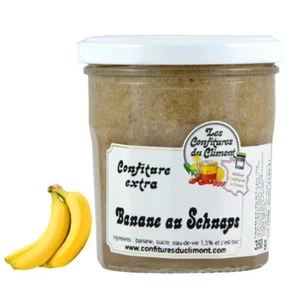 Les Confitures du Climont Bananen & Schnaps Konfitüre extra – Handwerkliche Qua - Bild 1 von 6