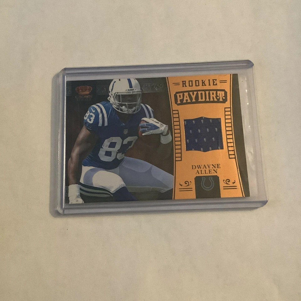 F99400 2012 Crown Royale Rookie Paydirt Materials Bronze Dwayne Allen - Image 1 of 1