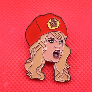 Insignia de pin esmalte Katya Zamolodchikova drag queen de 1,75" @ vendedor de EE. UU. NUEVO - Imagen 1 de 2