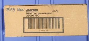 NEW! OEM Whirlpool Maytag Dryer Impeller Blower # 33001790 - Picture 1 of 3