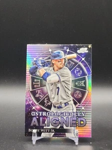 2024 Topps Cosmic Chrome Bobby Witt Jr. Astrologically Aligned Insert - Picture 1 of 2