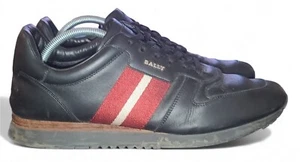 Bally Astel 6231537 Sneakers Uomo Nero Pelle di Vitello Tinta Unita - Foto 1 di 8