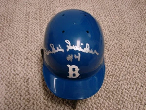 DUKE SNIDER Autograph / Signed Brooklyn Dodgers Mini Helmet - Picture 1 of 1