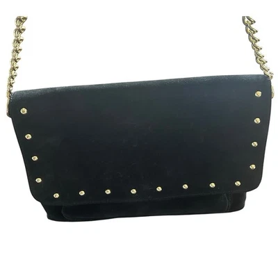 Talbots Leather Suede Gold Hardware Classic Women's Handbag Purse Bag Vintage - Image 1 of 4