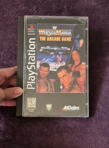 WrestleMania The Arcade Game Sony Playstation PS1 Komplett Long Box LESEN - Bild 1 von 8