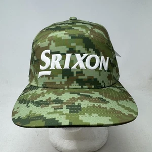 Srixon Hat Men's Adjustable Green Digital Camo Limited Edition - Picture 1 of 8